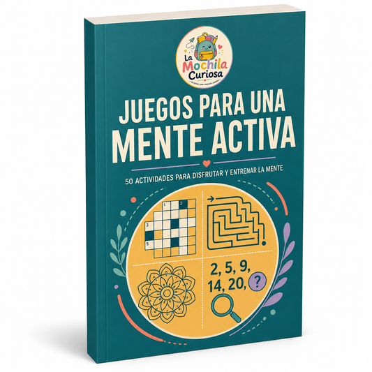 JUEGOS PARA UNA MENTE ACTIVA + 4 BONOS EXCLUSIVOS